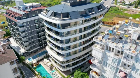 Квартира 1+1 площадью 55 м² в современном жилом комплексе